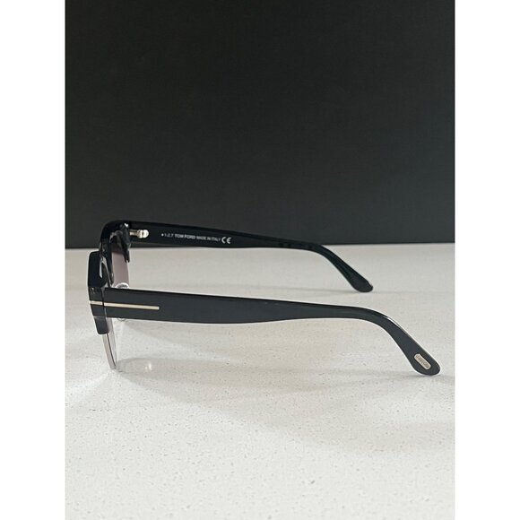 TOM FORD Henri 02 TF598 52MM Round Cat Eye Sunglasses main image 4